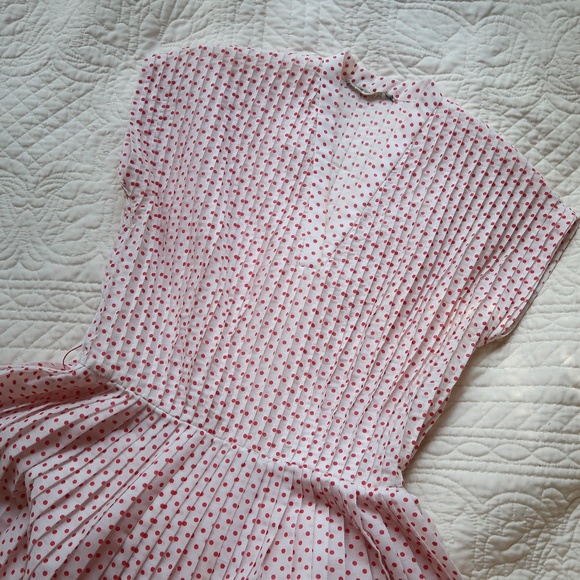 l'aiglon Dresses & Skirts - Vintage 1950s L'aiglon Polka Dot Pleated Dress
